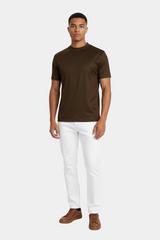 Brown Luster Tee