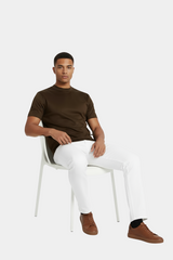 Brown Luster Tee