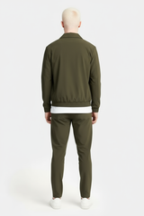 Dark Green Tech Suit