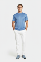 light blue Luster Tee