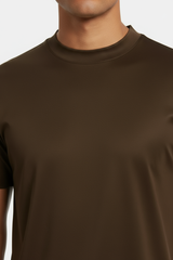 Brown Luster Tee