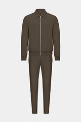 Mocha Brown Tech Suit