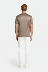 Beige Luster Tee