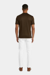 Brown Luster Tee