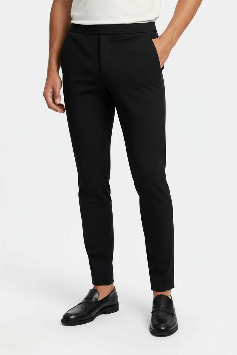 Onyx Black Tech Pants