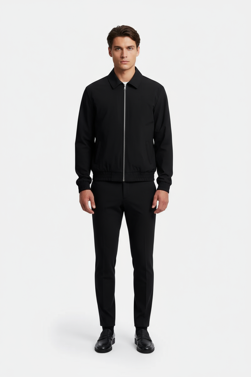 Onyx Black Tech Pants