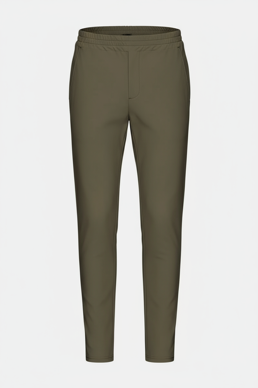 Dark Green Tech Pants