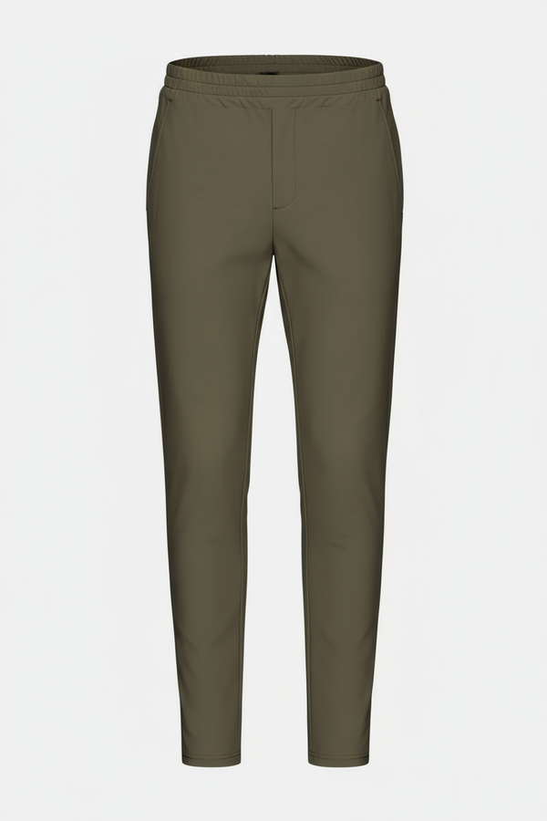 Dark Green Tech Pants
