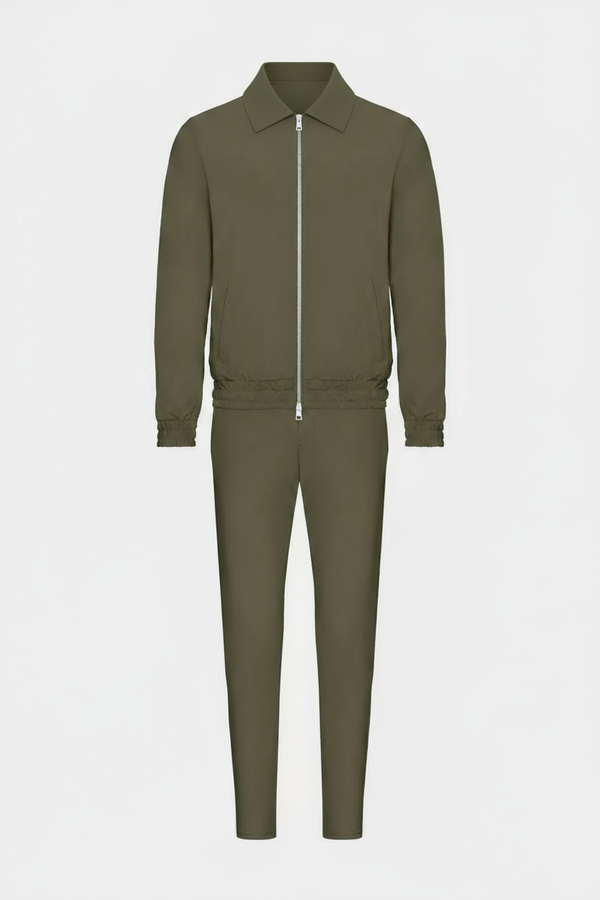 Dark Green Tech Suit