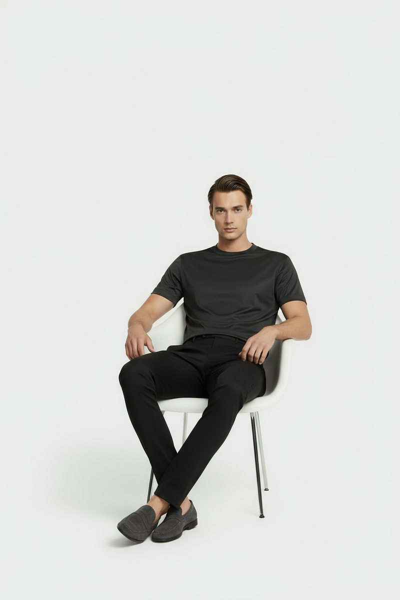 Slate Grey Luster Tee