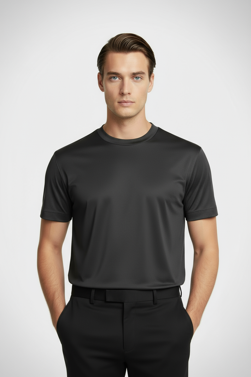 Slate Grey Luster Tee