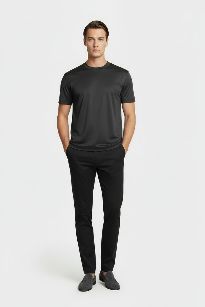 Slate Grey Luster Tee