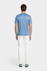 light blue Luster Tee