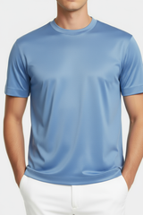 light blue Luster Tee