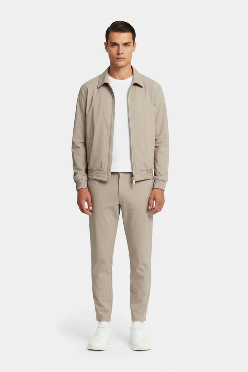 Light Beige Tech Pants