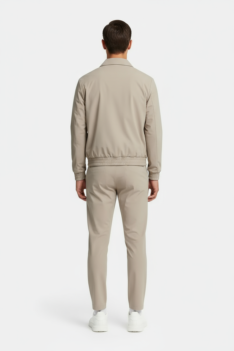 Light Beige Tech Suit