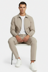 Light Beige Tech Pants
