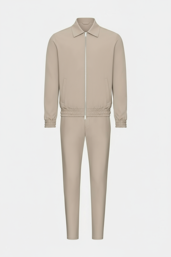 Light Beige Tech Suit