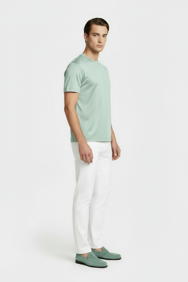 Mint Green Luster Tee