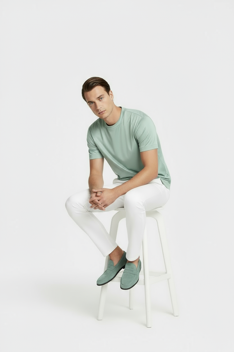 Mint Green Luster Tee