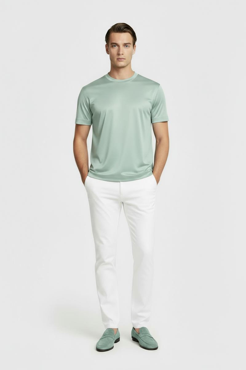 Mint Green Luster Tee
