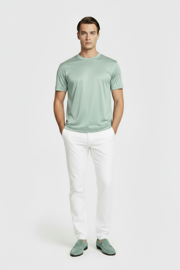 Mint Green Luster Tee