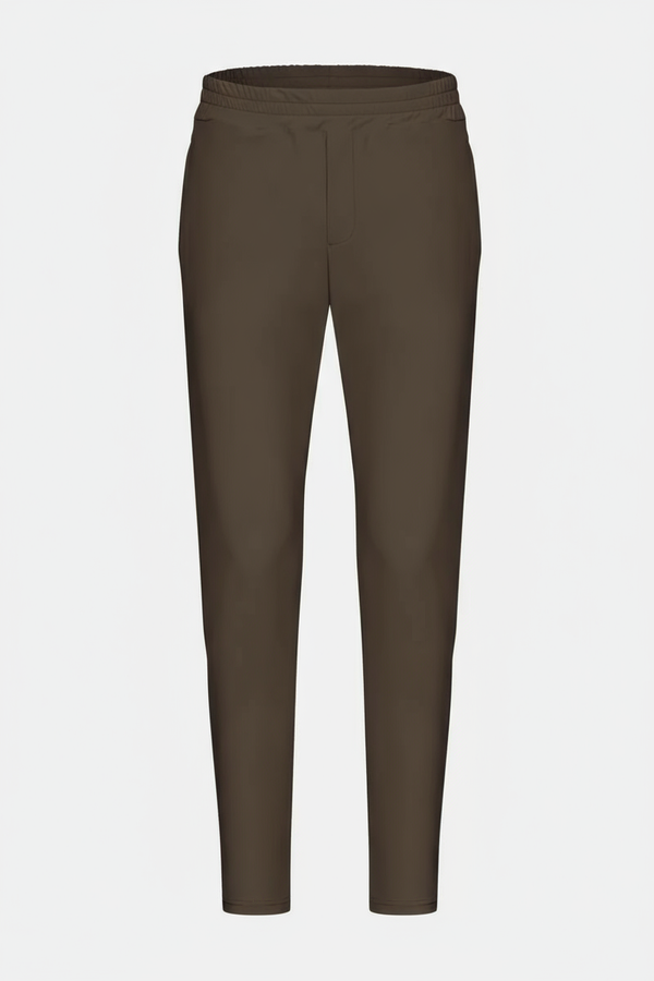Mocha Brown Tech Pants