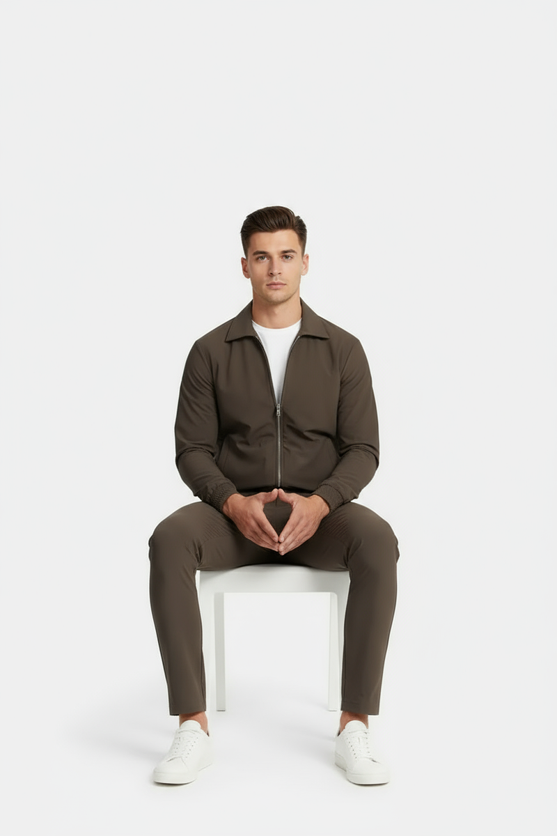 Mocha Brown Tech Vest